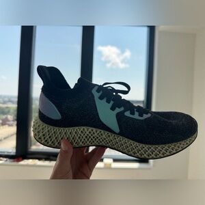 Nike Black and Mint Running Shoes